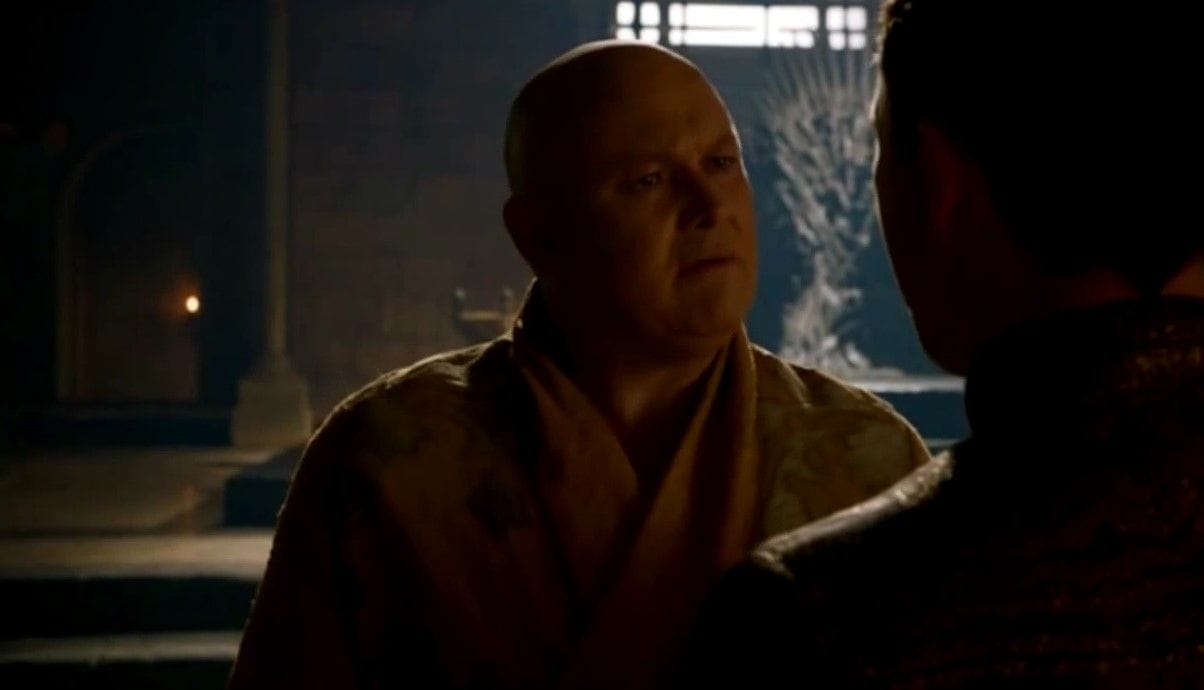 Varys y Petyr Baelish en Juego de Tronos: El caos no es un foso, es una escalera
